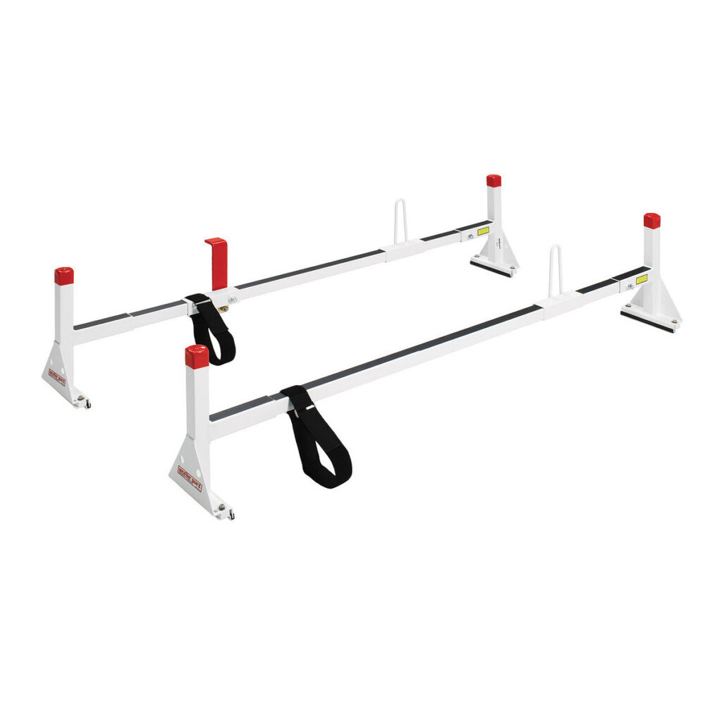 WeatherGuard 205-3 Steel 2 Bar Rain Gutter Van Rack