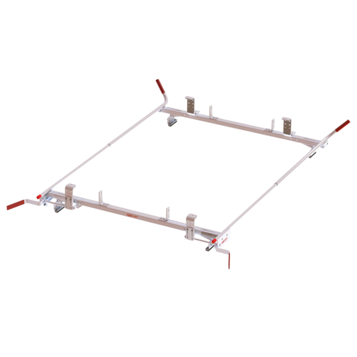WeatherGuard Quick Clamp Dual Side Aluminum Complete Van Rack