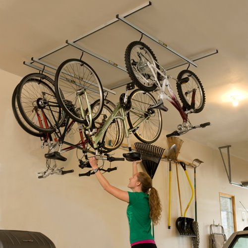 Saris Cycle Glide 4 Bike Hanging Storage Rack System - Image 6