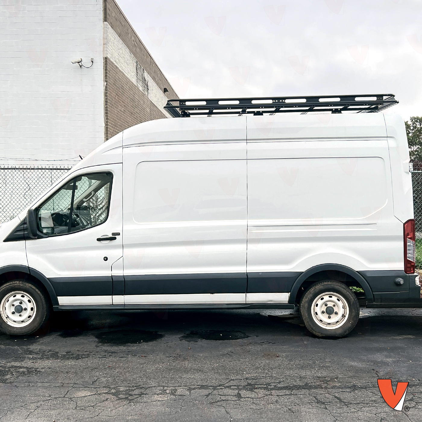 Vantech H2.1 DD Aluminum Ford Transit Cargo Rack System - Image 6