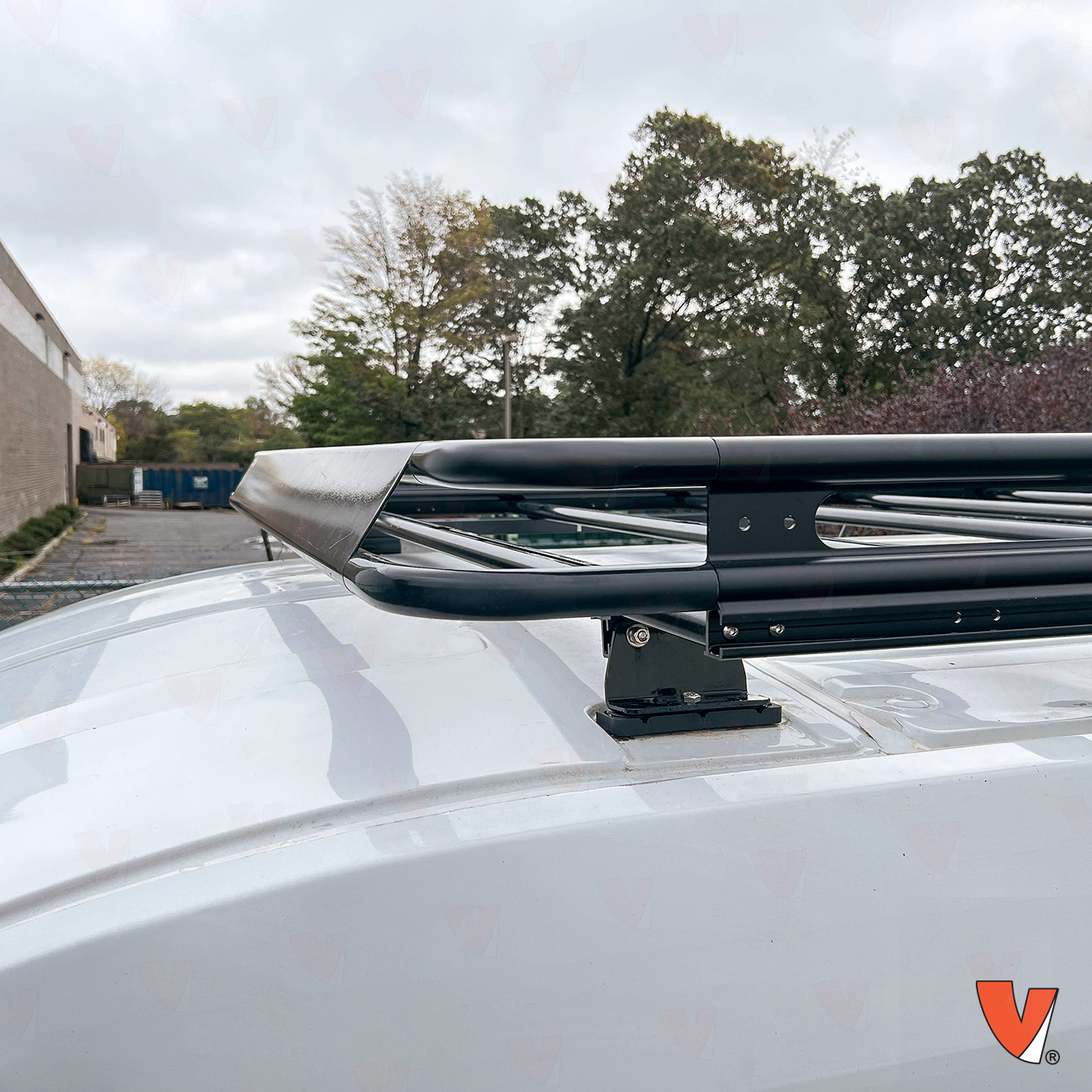 Vantech H2.1 DD Aluminum Ford Transit Cargo Rack System - Image 8