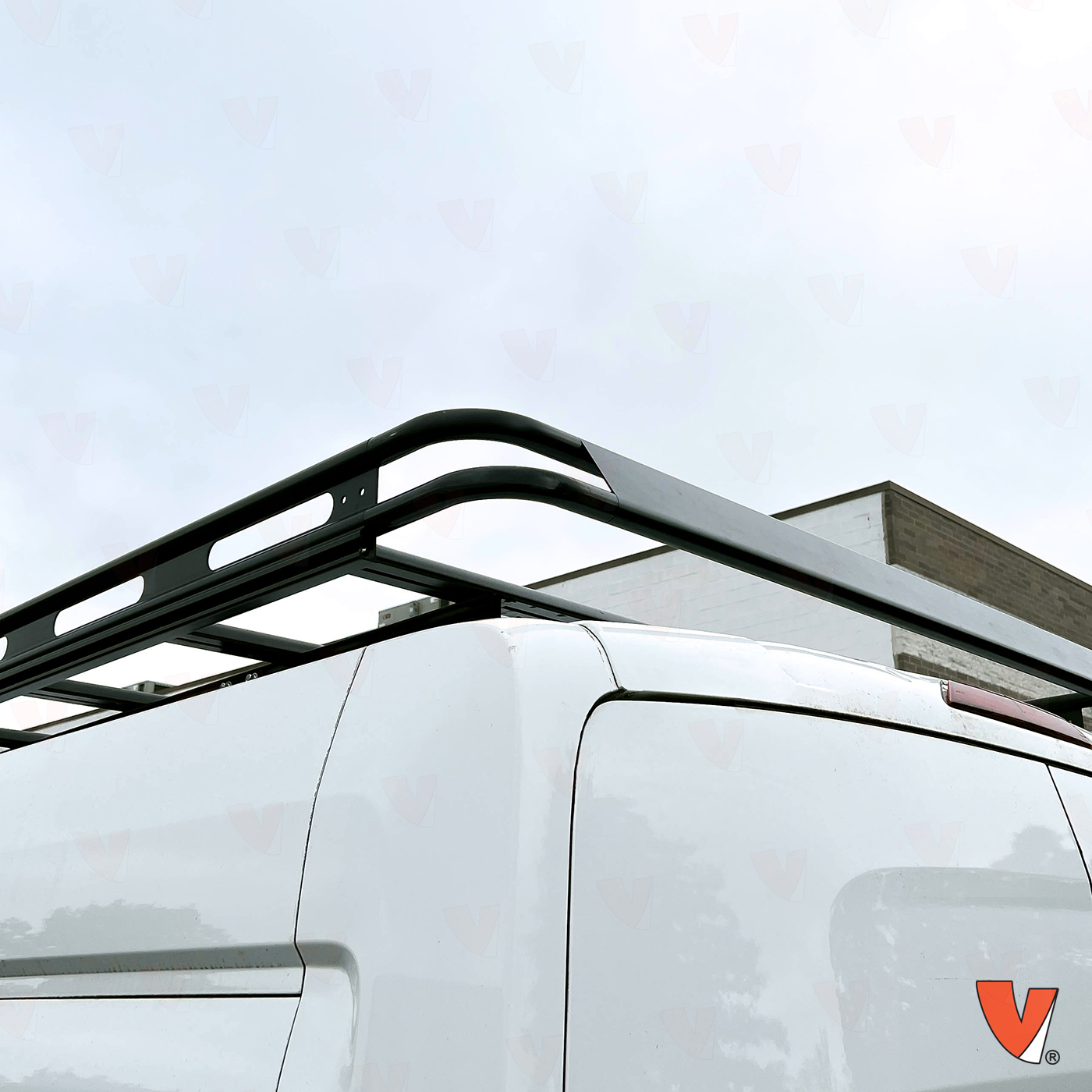Vantech H2.1 DD Aluminum Ford Transit Cargo Rack System - Image 9