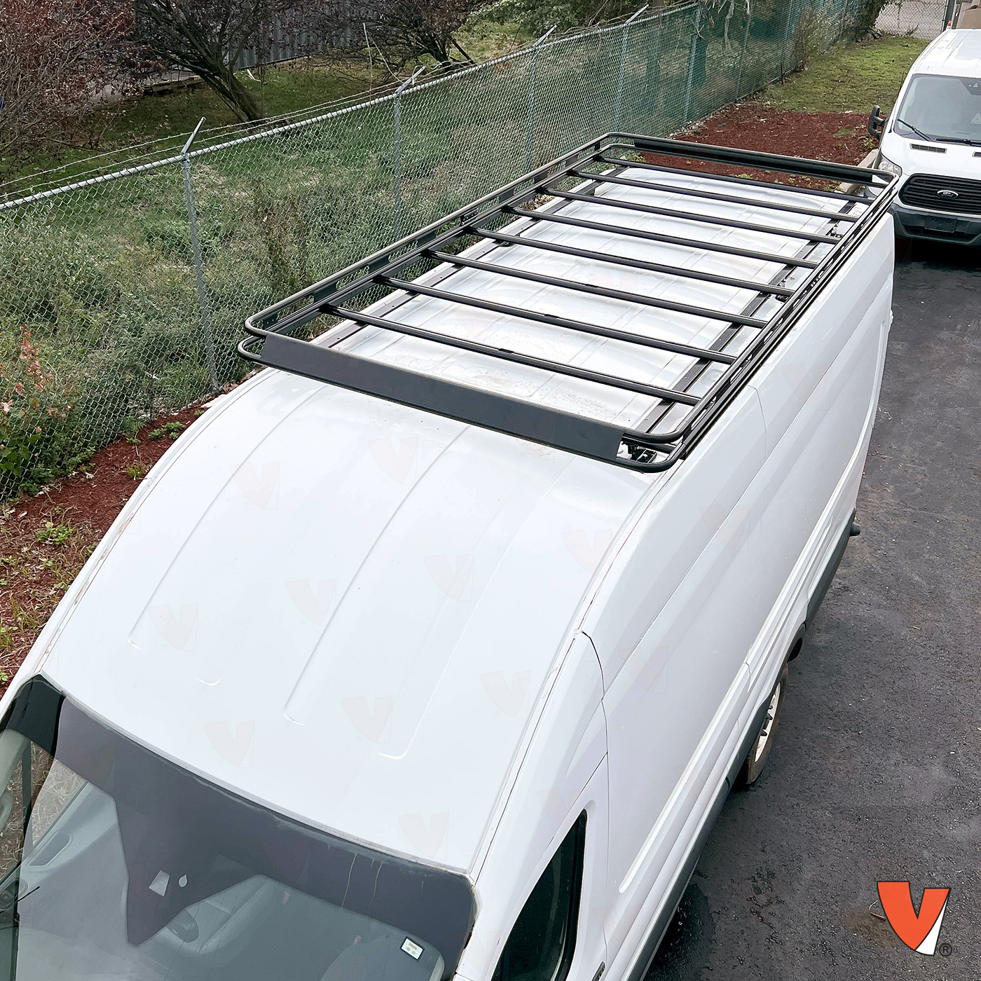 Vantech H2.1 DD Aluminum Ford Transit Cargo Rack System - Image 5