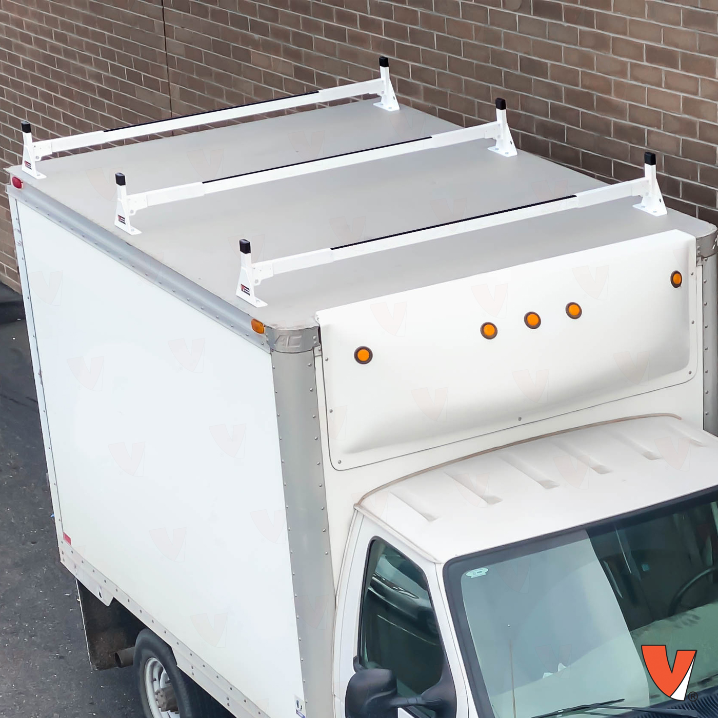 Vantech H1 Box Truck Aluminum Rack System - Top Mount - Image 8