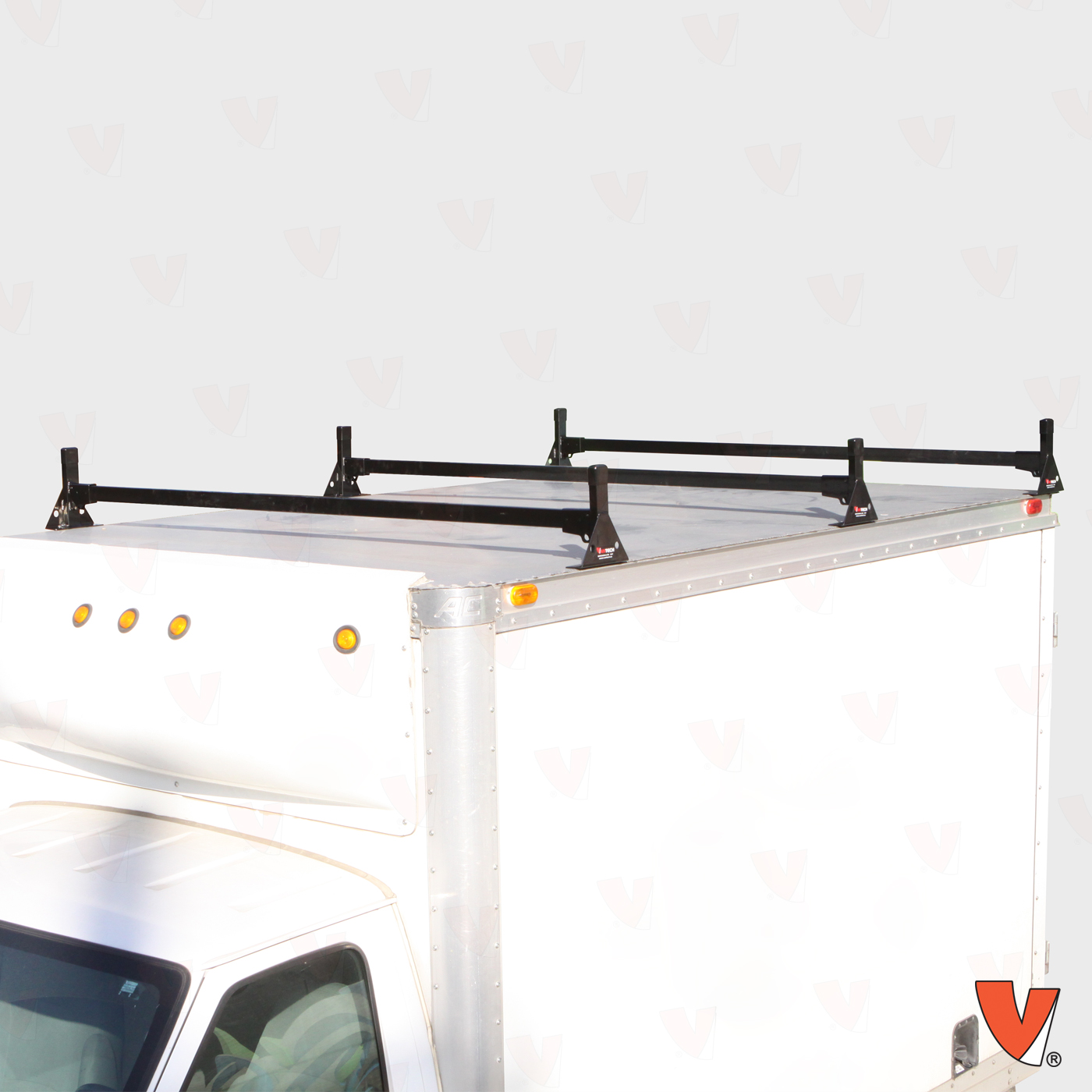 Vantech H1 Box Truck Aluminum Rack System - Top Mount - Image 7
