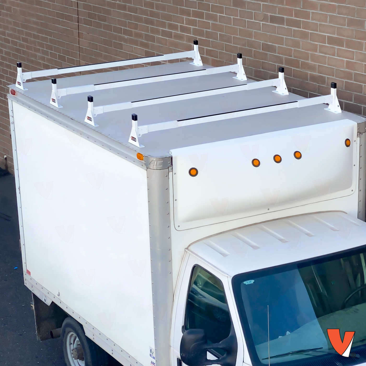 Vantech H1 Box Truck Aluminum Rack System - Top Mount - Image 10