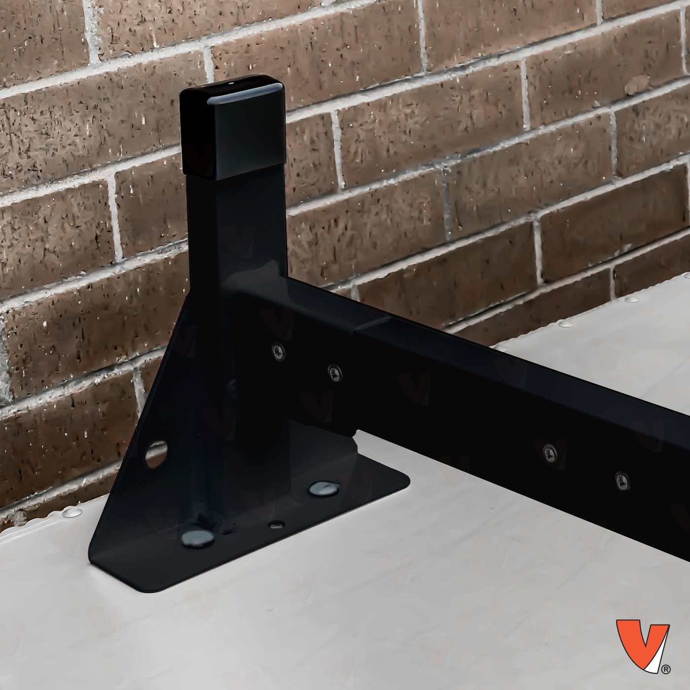 Vantech H1 Box Truck Aluminum Rack System - Top Mount - Image 12