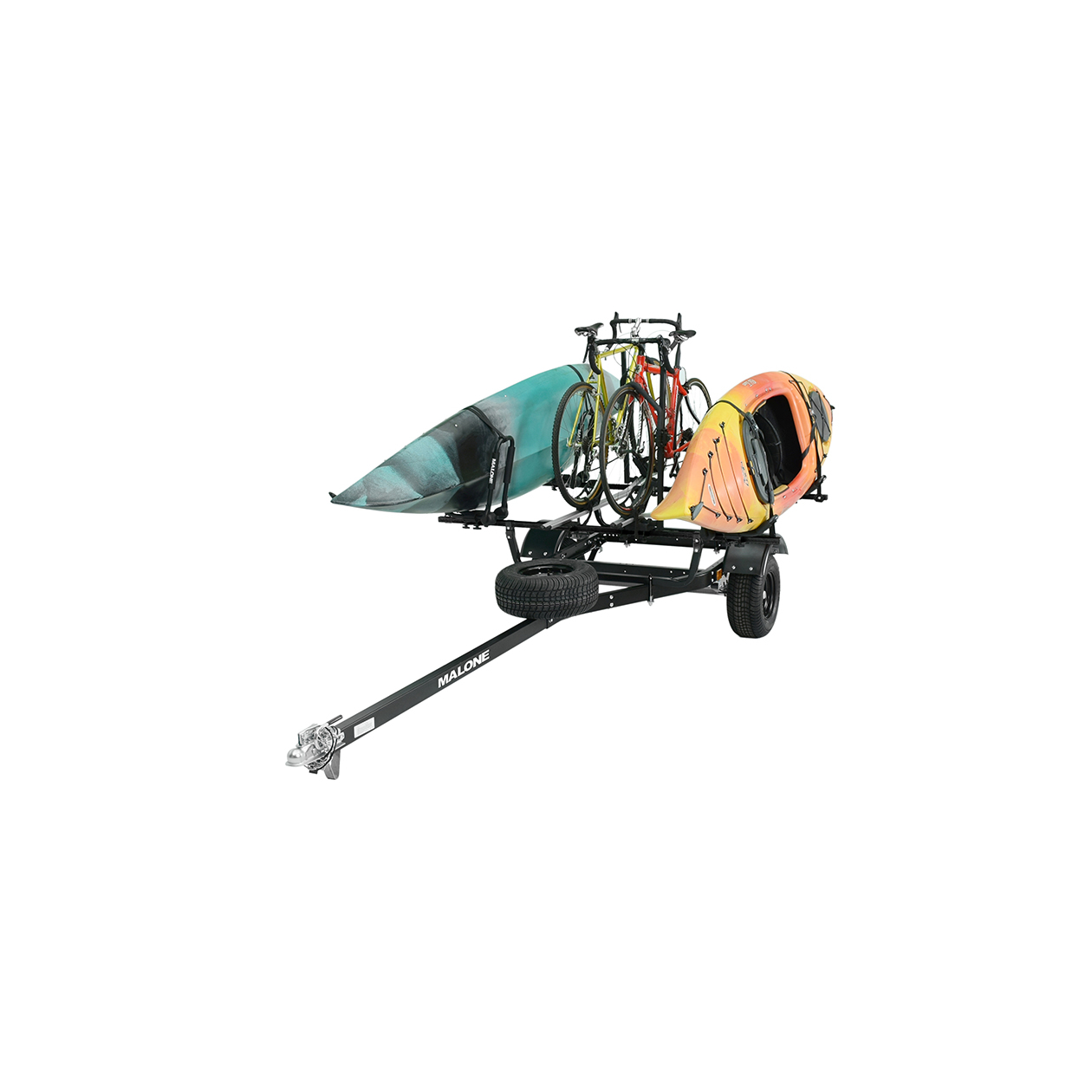 Malone MicroSport Off-Road 2 Kayak/2 Bike Trailer Package - Image 10