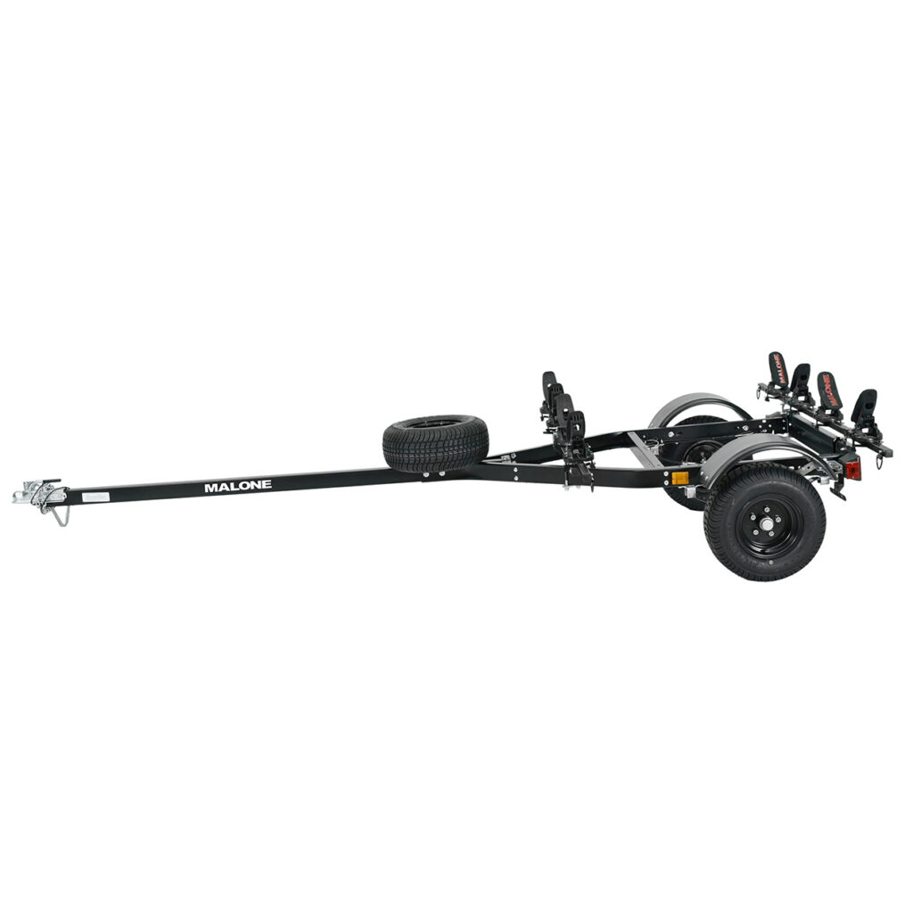 Malone MicroSport Off-Road LowBed 2 Kayak Trailer Package
