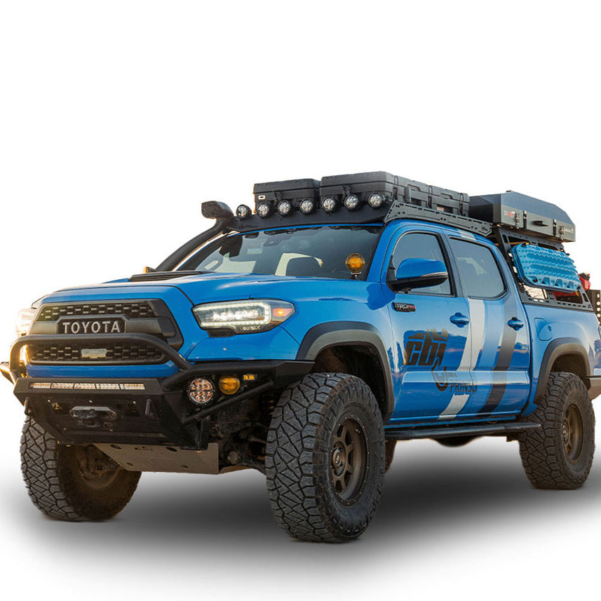 Prinsu Pro Toyota Tacoma Special Edition Platform Roof Rack W/Desert Air Intake | 2005-2023