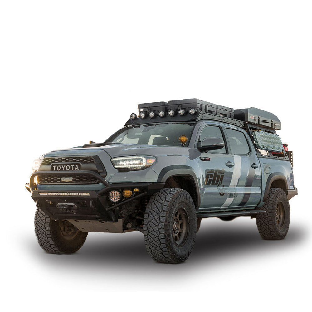 Prinsu Pro Toyota Tacoma Double Cab Platform Roof Rack | 2005-2023