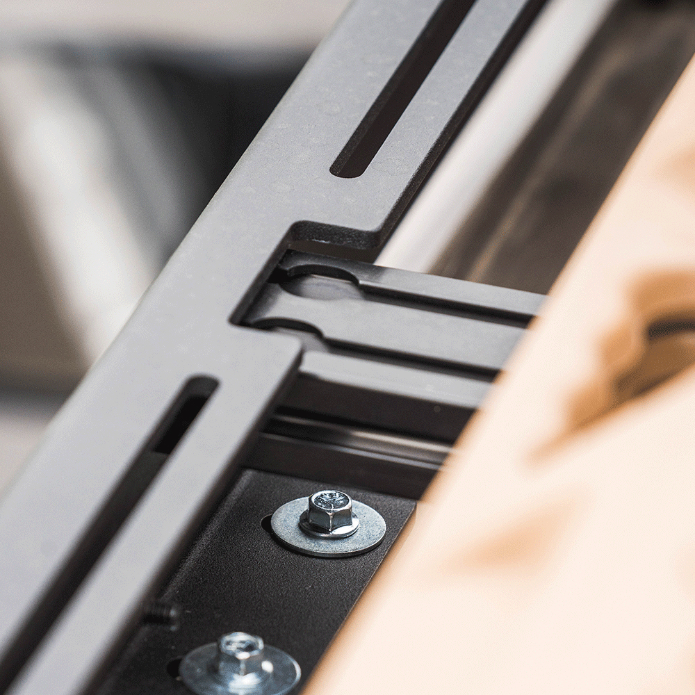 Prinsu Pro Toyota Tacoma Double Cab Platform Roof Rack | 2005-2023 - Image 4