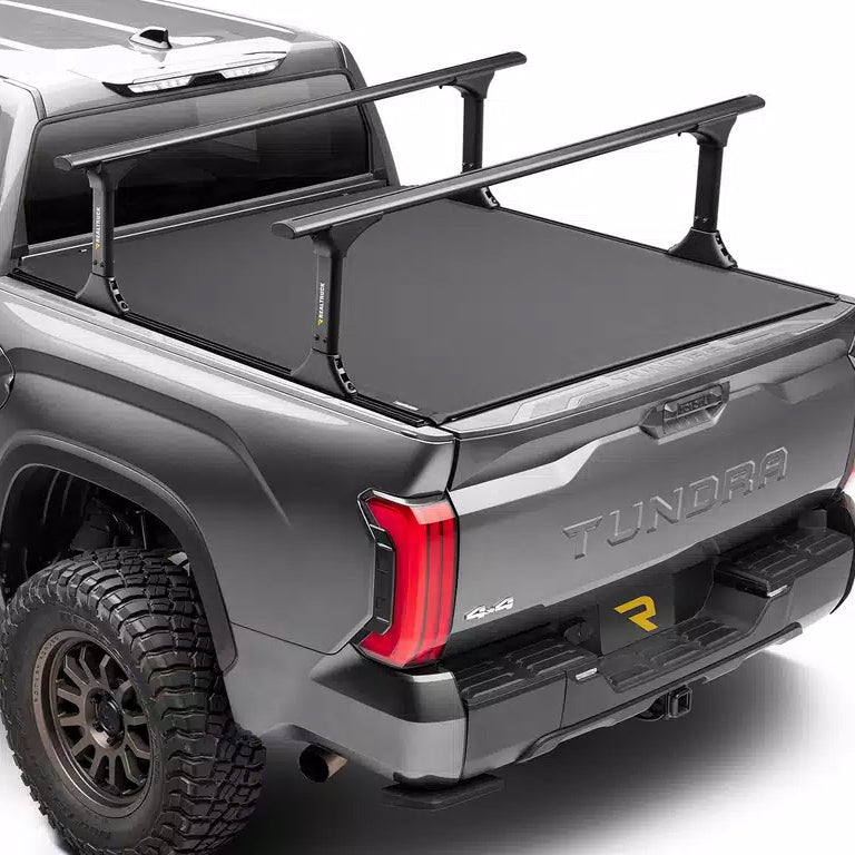 TruXedo Pro X15 TS Tonneau Cover and Elevate Truck Rack Package