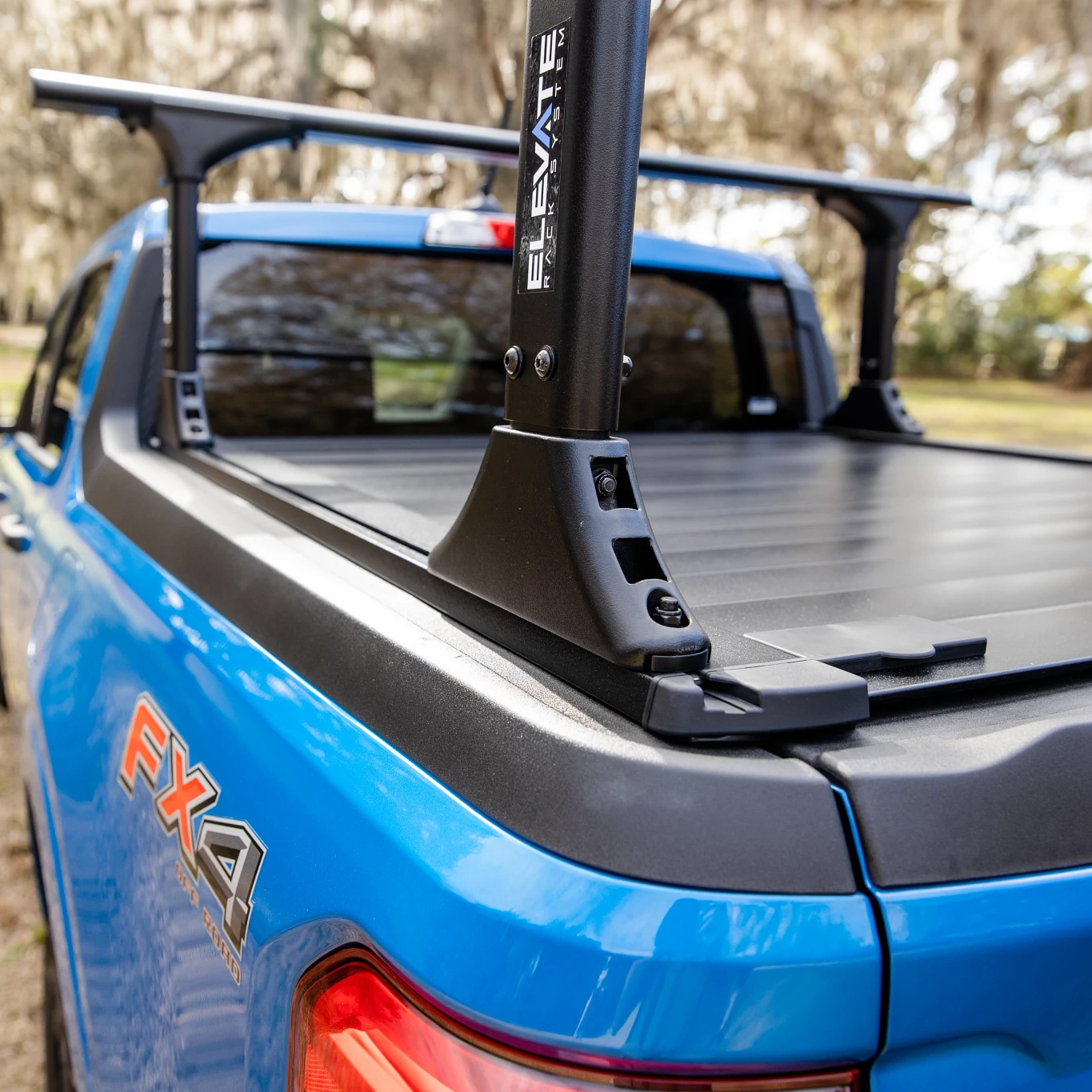 RetraxPro XR Tonneau Cover and TruXedo Elevate Truck Rack Package - Image 7