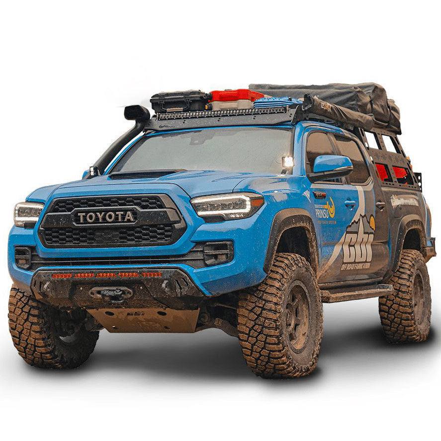 Prinsu Toyota Tacoma Special Edition Platform Roof Rack W/ Desert Air Intake Fitment | 2005-2023