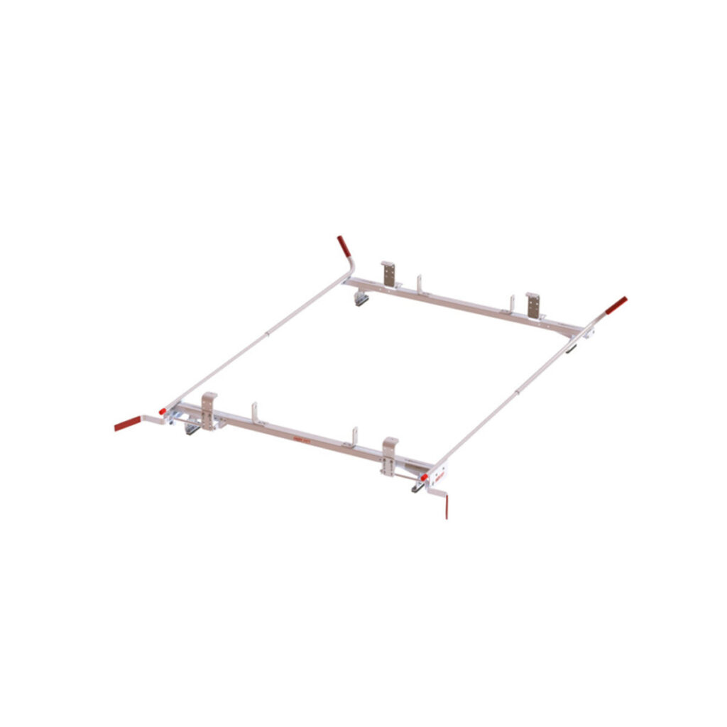 WeatherGuard 234-3-03 Quick Clamp Aluminum Full-Size Van Rack