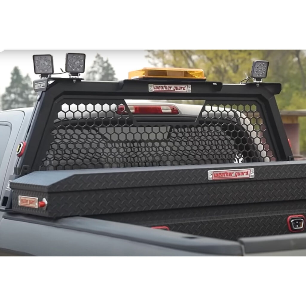WeatherGuard Aluminum Full-Size Truck Headache Racks