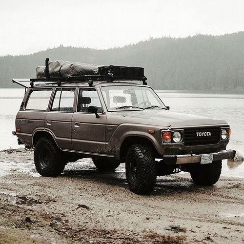 Front Runner KRTL033L Slimline II Roof Rack - Toyota Land Cruiser 60 and 80 Series - Image 9