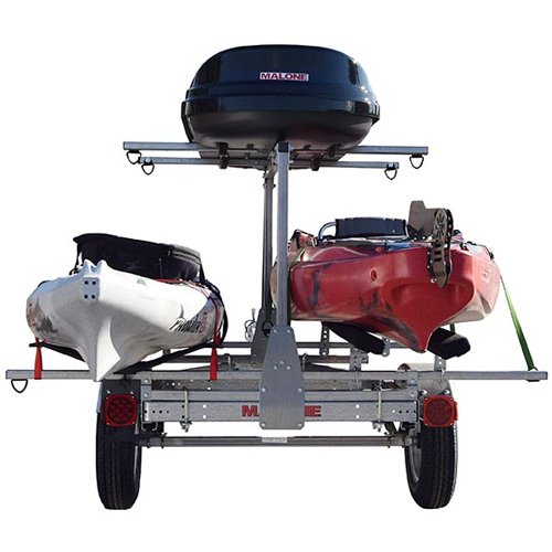 Malone MicroSport 2 Tier LowBed Trailer for Kayaks, Canoes