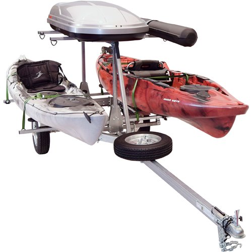 Malone MicroSport 2 Tier LowBed Trailer with 2 Mega Wings