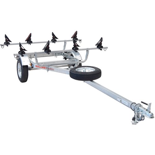 Malone MicroSport Trailer, Spare Tire, 2 SaddleUp Pro Racks - Image 6