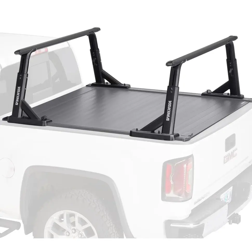 RetraxPro FRC-4000 EZ-OFF Tonneau Cover & Yakima OverHaul HD Truck Rack Package