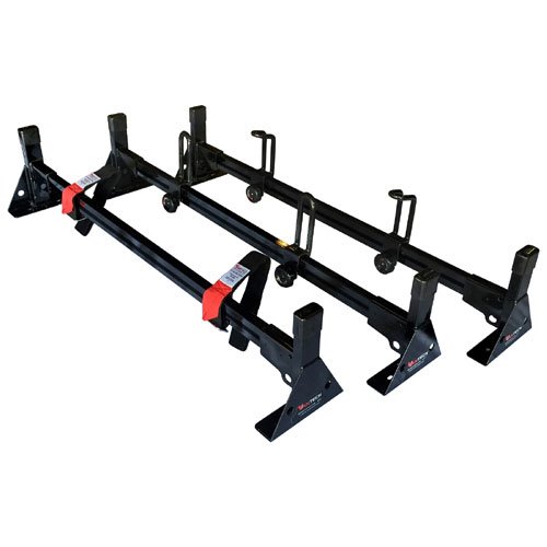 Vantech Sprinter Low Top 2007-2015 - 3 Bar Aluminum Ladder Rack H2642