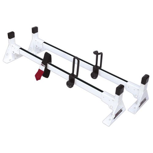 Vantech Sprinter 2007+ Low Top - 2 Bar Steel Ladder Rack H2651