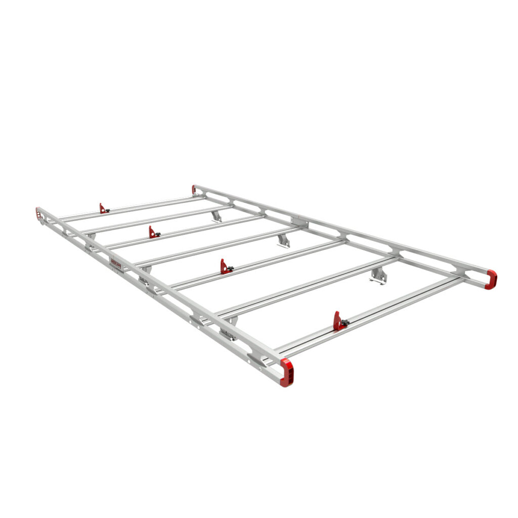 WeatherGuard ASRL001 Safari Aluminum Full-Size Extended Van Rack